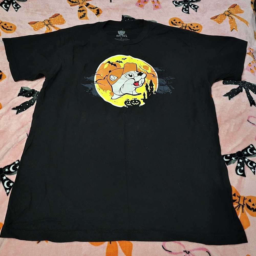 Black Halloween Graphic T-Shirt